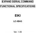 Icon of LC-XB43 RS-232 Extended Serial Commands